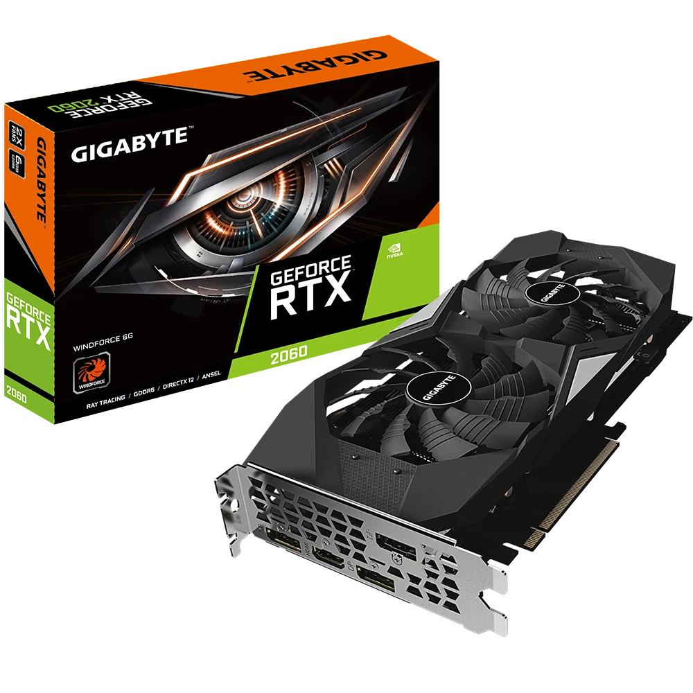 Gigabyte GeForce RTX 2060 WINDFORCE 6G  (Rev. 1.0)